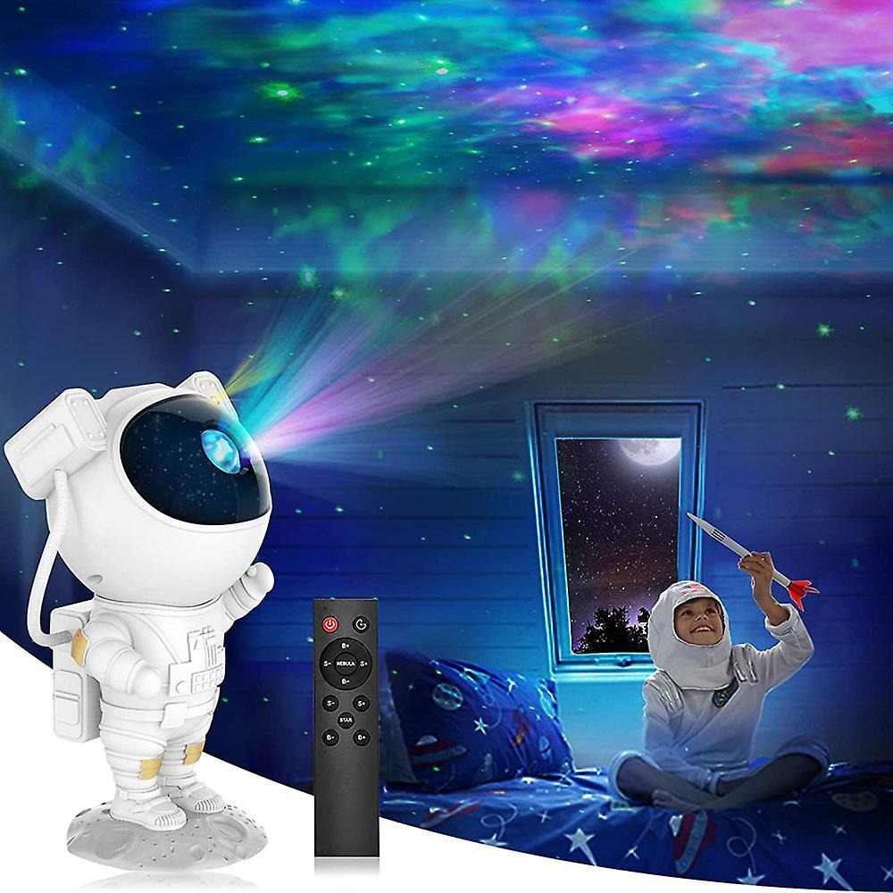 Proyector astronauta galaxias